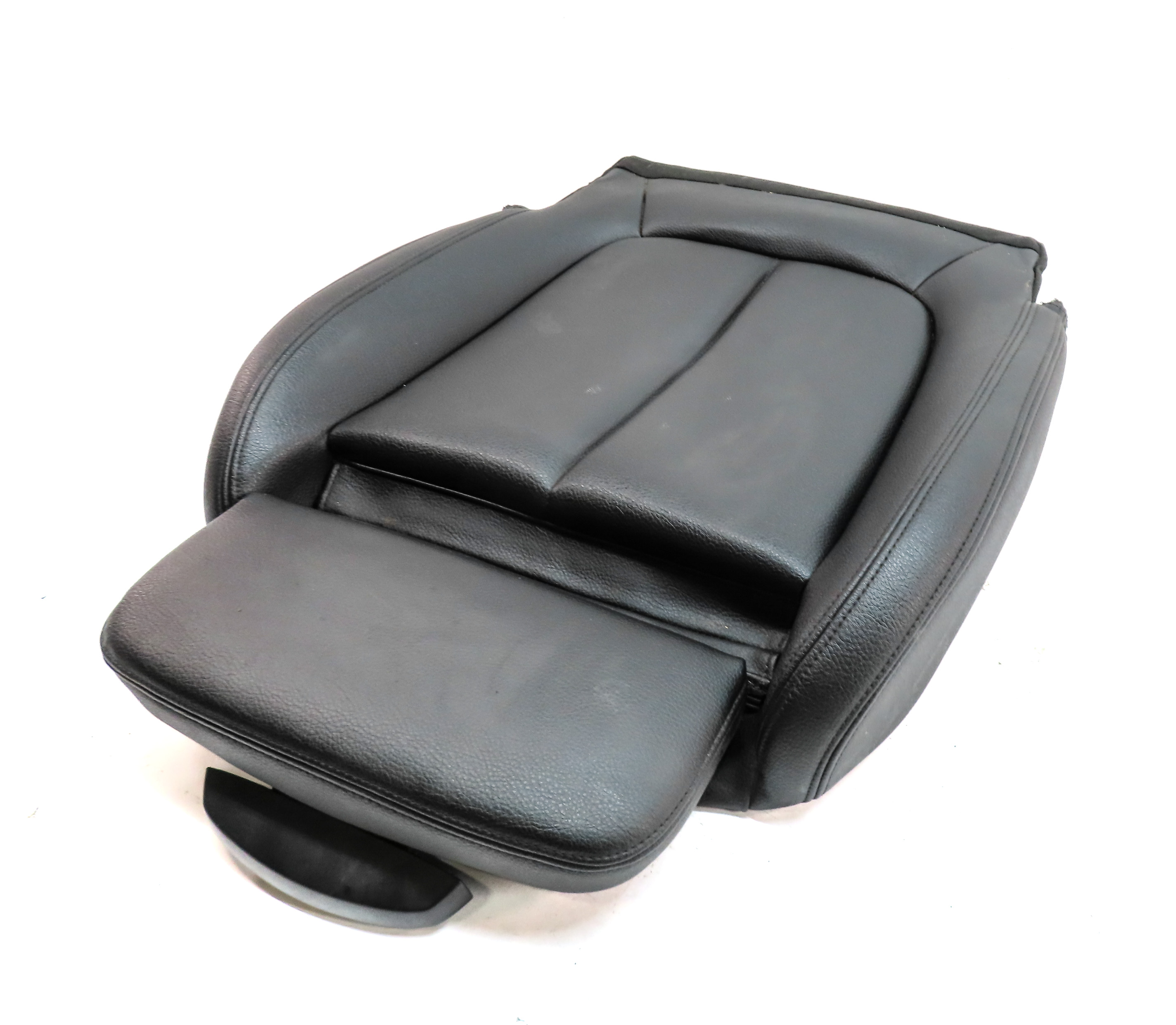2017 BMW X1 (F48) FRONT RIGHT PASSENGER LOWER SPORT MEMORY SEAT CUSHION (Black) — exact item pictured